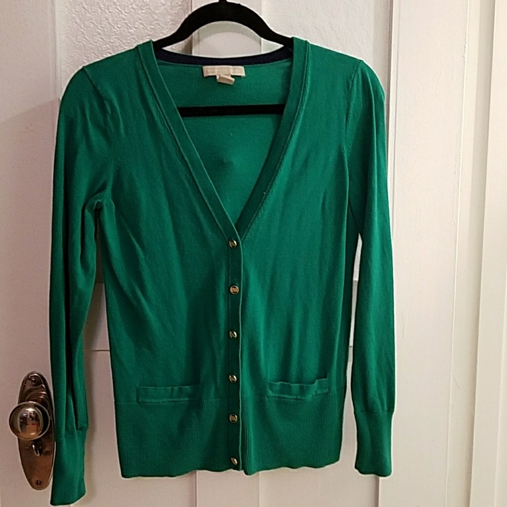 Banana republic cardigan green