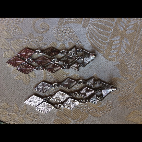 Crystal Deco style earrings - Picture 3 of 6