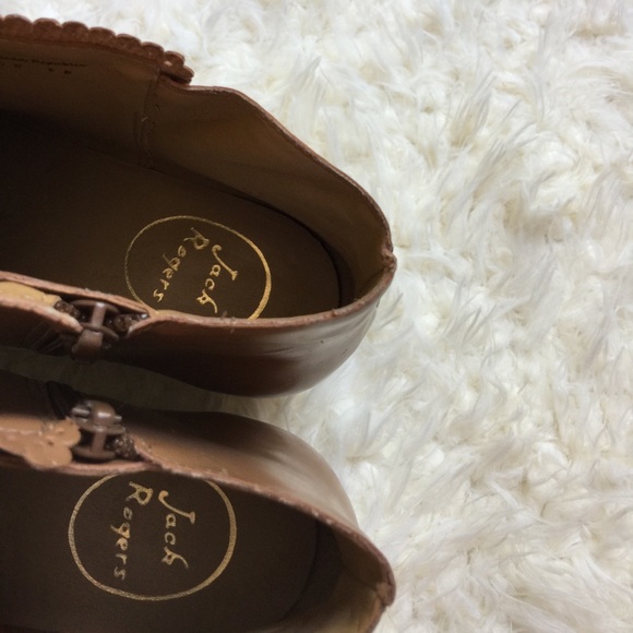 NWT [Jack Rogers] Cognac Bailee Boots - 8 - Picture 6 of 8