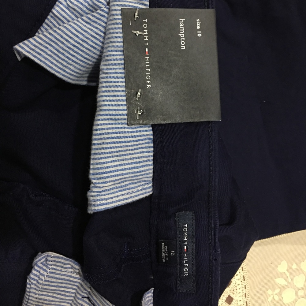 Tommy Hilfiger Cuffed Stretch Slim Chino pants - Picture 5 of 5