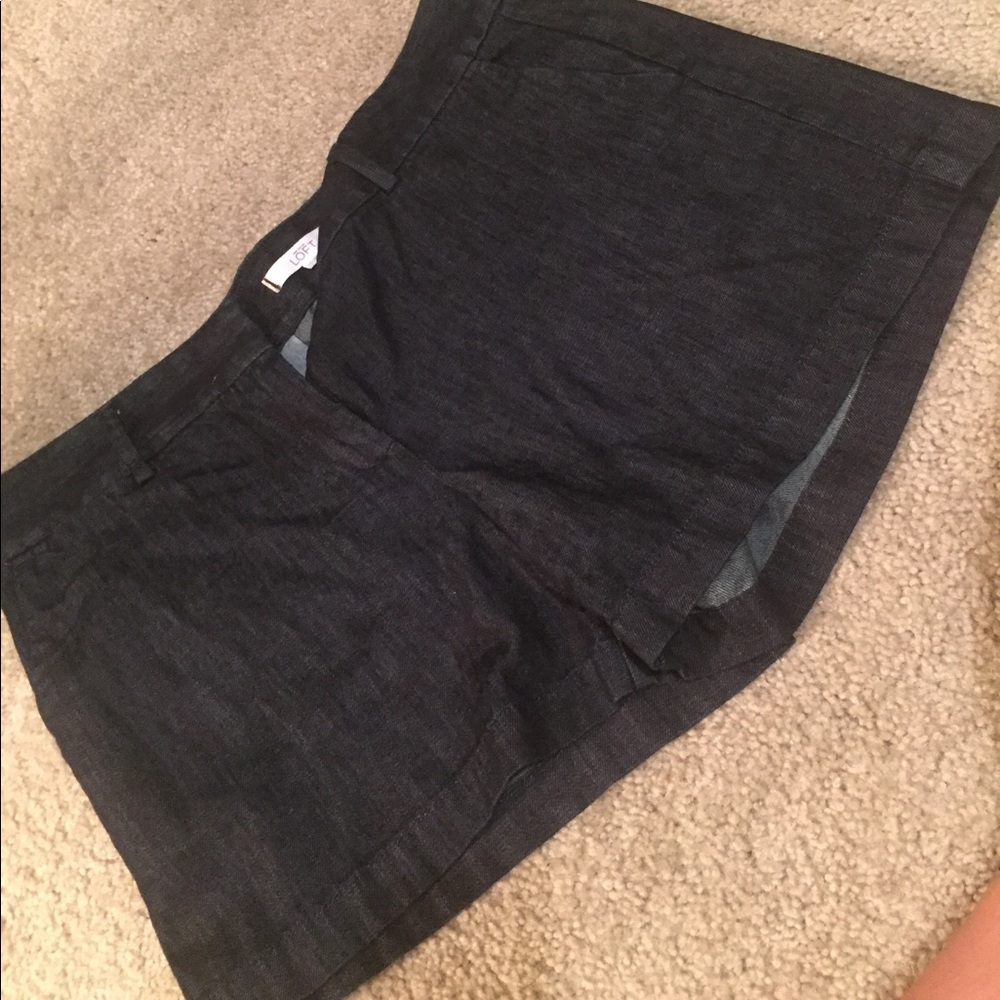 Dressy Denim Shorts