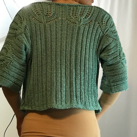 SOLD Katmai Aqua knit top. Size xs. - Picture 4 of 7