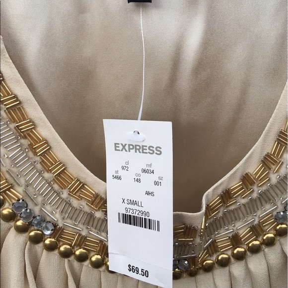 Express Beaded Fashion Top - Picture 2 of 5