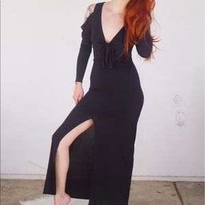 Black Long Nasty Gal Dress