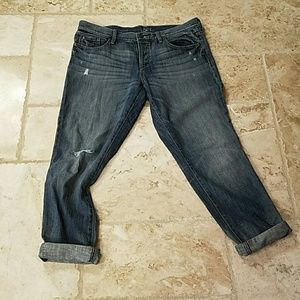 Loft Boyfriend cropped jean