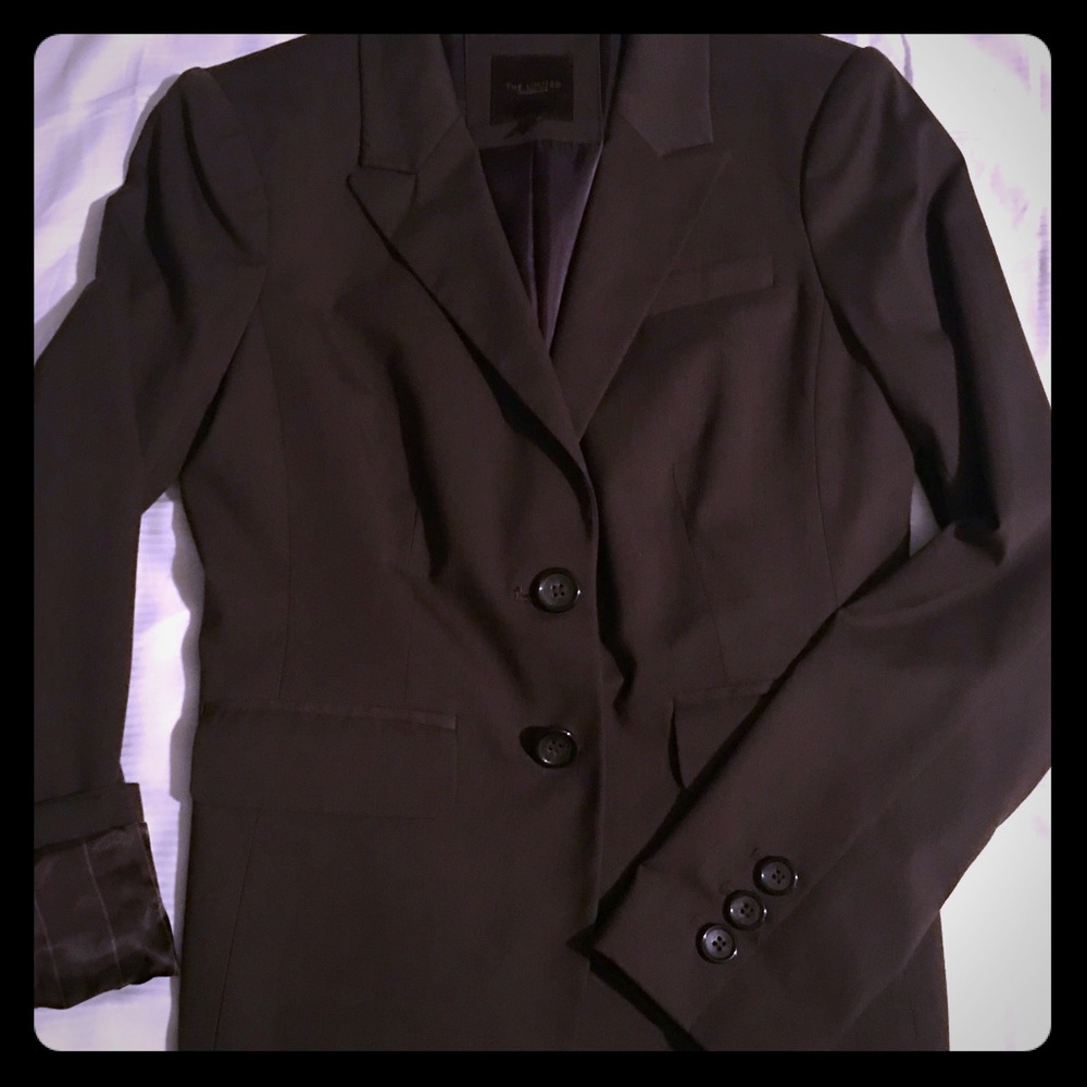 The Limited brown suit jacket