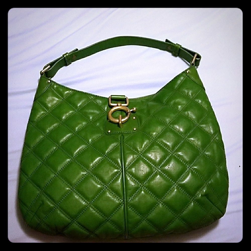 J. Crew quilted leather bag