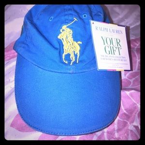 Blue Ralph Lauren Polo Hat