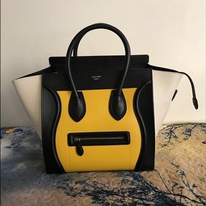 Tri color bag