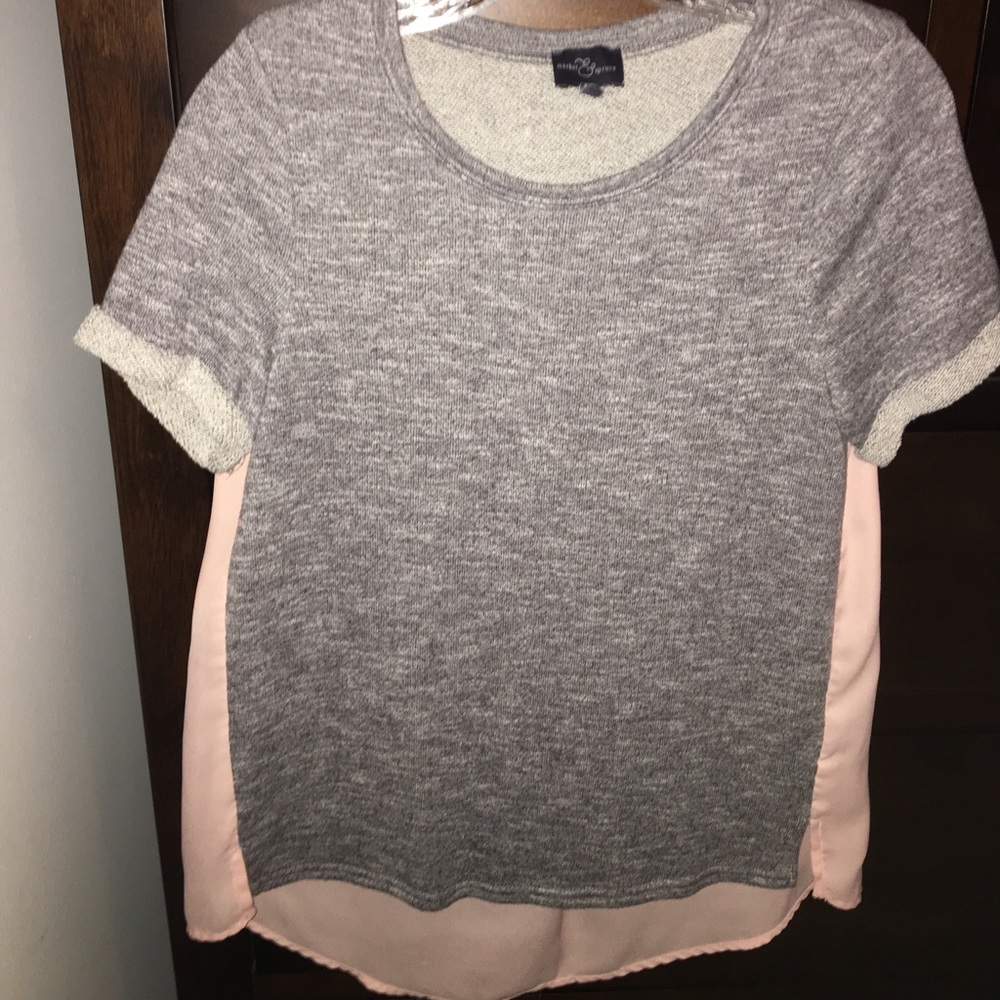 Medium Mixed Fabric Top