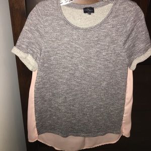 Medium Mixed Fabric Top