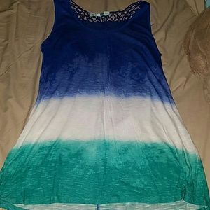 Cute summer tank top with cute back design
