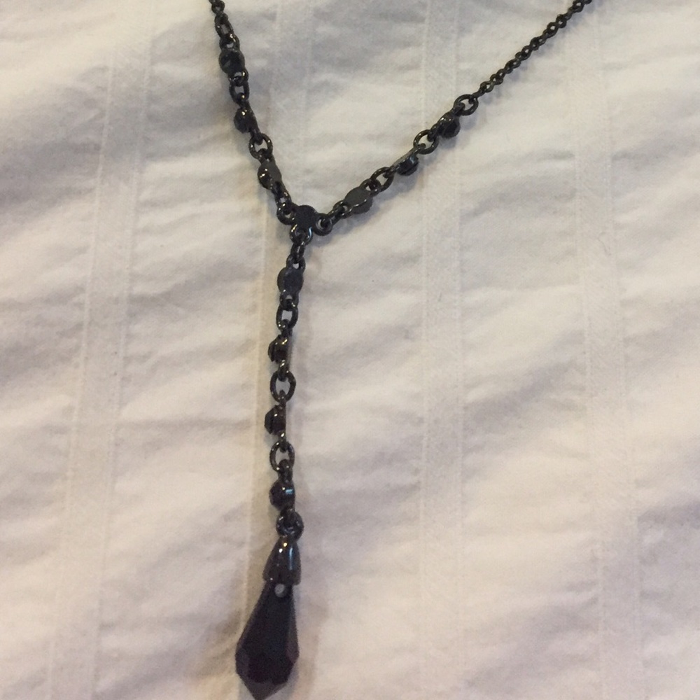 Givenchy Black Beaded Y-necklace