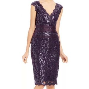 New Adrianna Papell Purple women's dress size 8