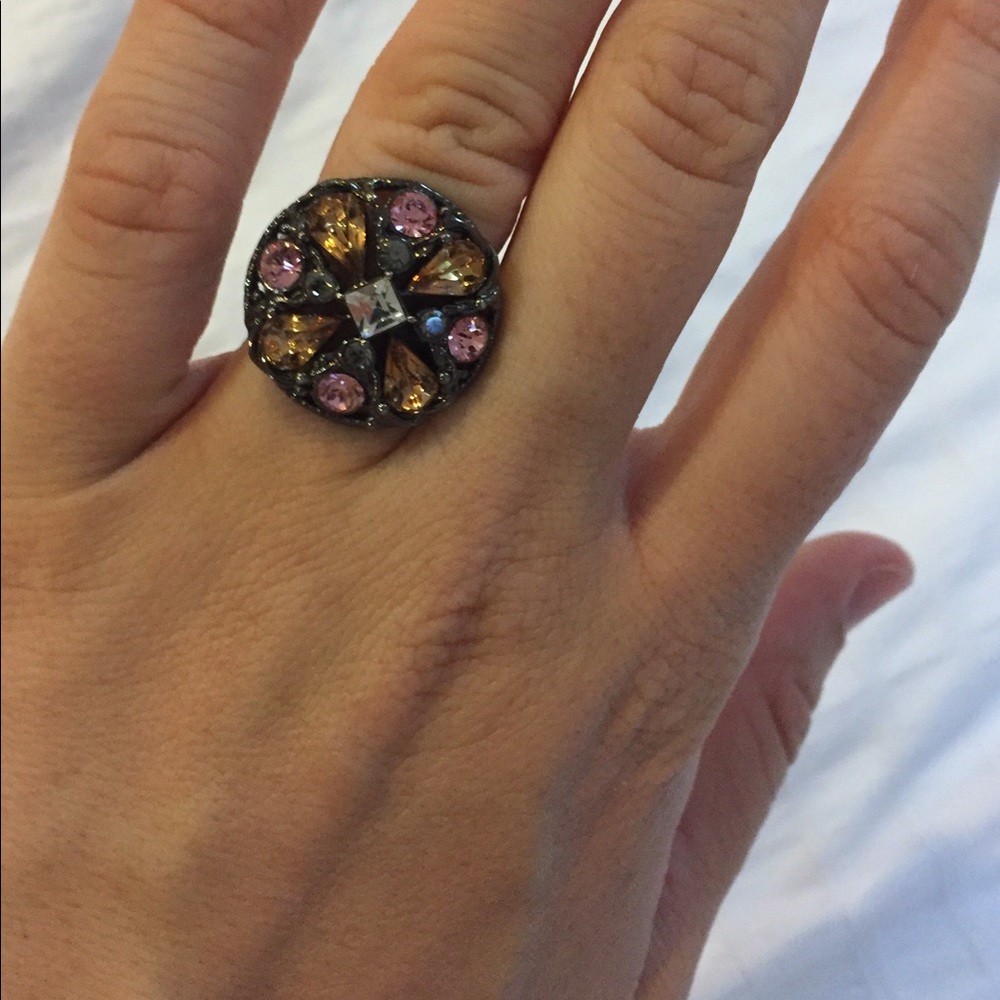 Multicolored Cocktail Ring