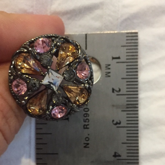 Multicolored Cocktail Ring - Picture 2 of 2