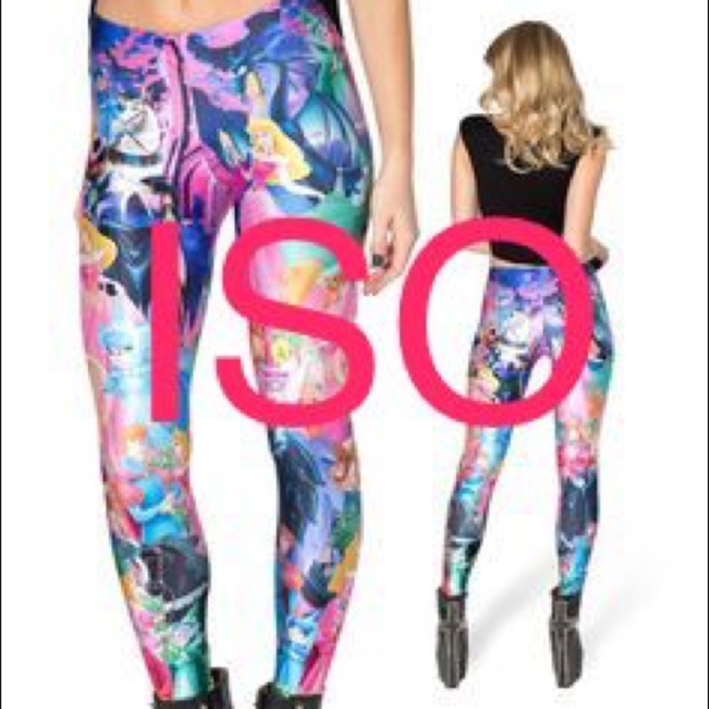 ISO Blackmilk Disney sleeping beauty leggings