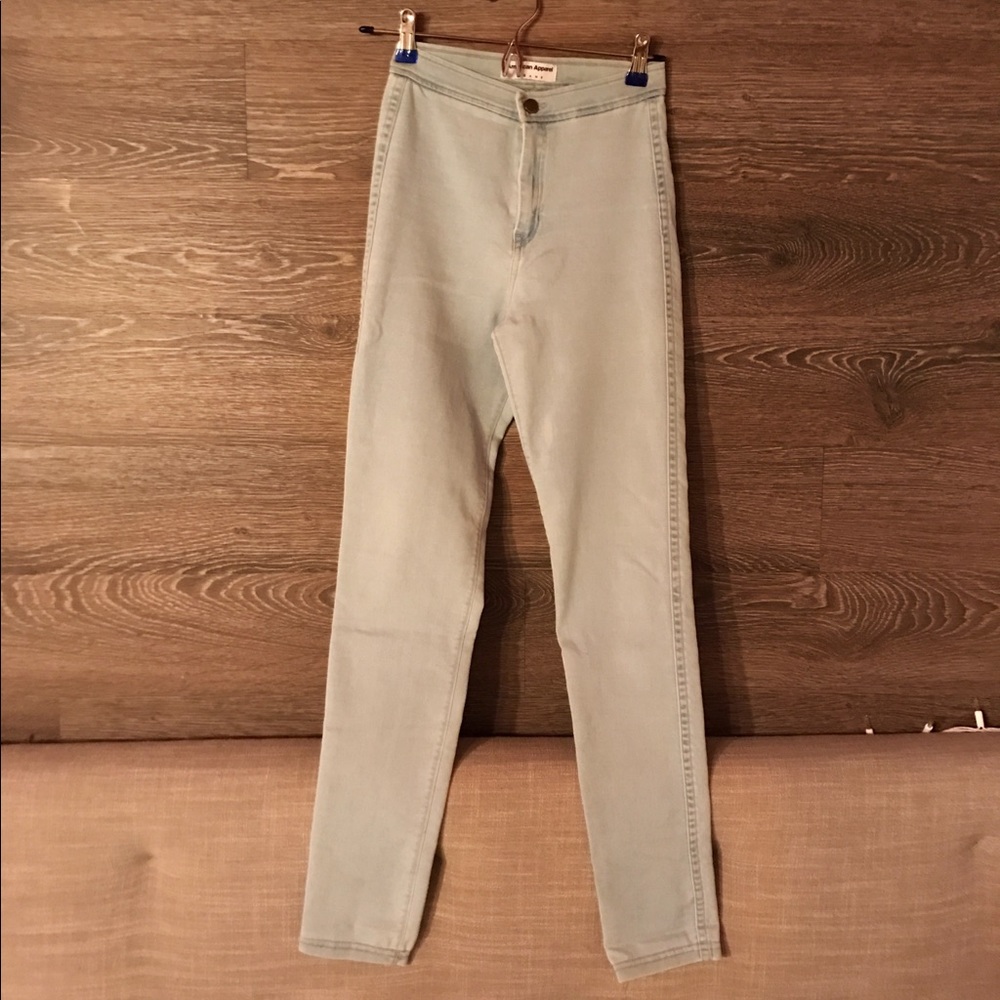 American Apparel High Waisted Jeans