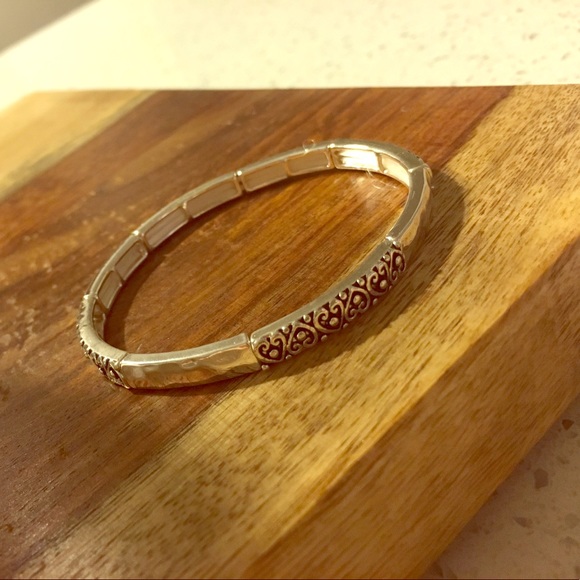 Silver Detailed Bracelet ◽️⬜️◽️ - Picture 3 of 6