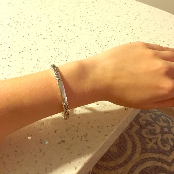 Silver Detailed Bracelet ◽️⬜️◽️ - Picture 2 of 6