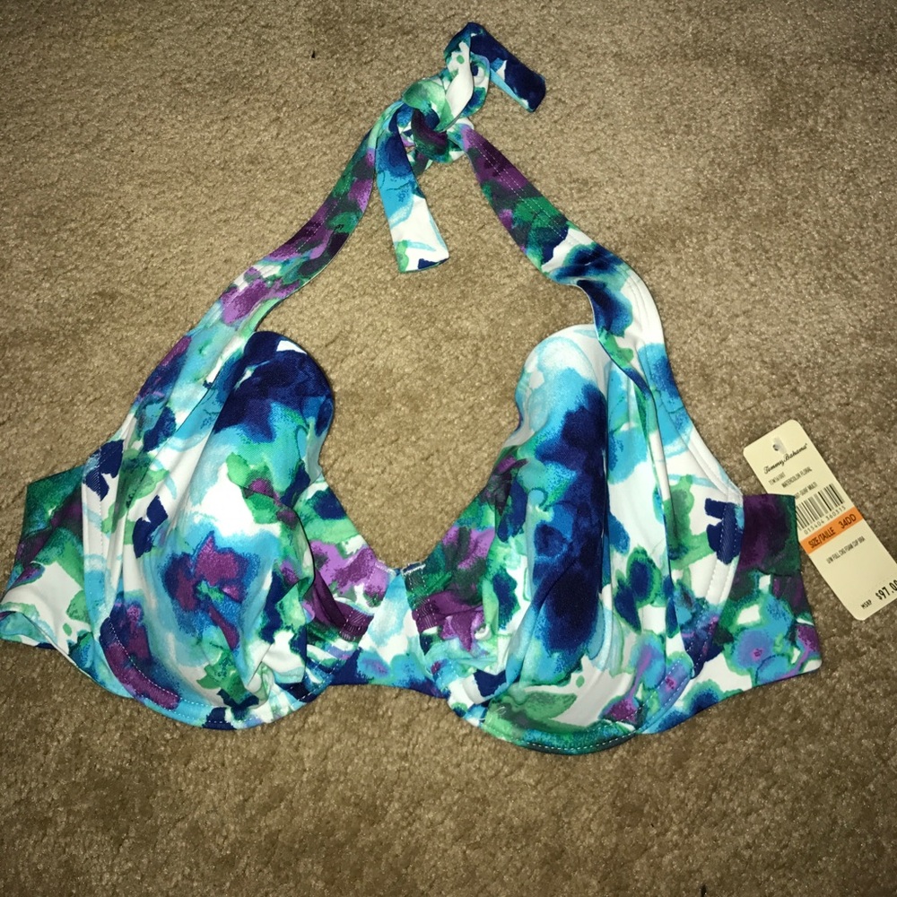 Tommy Bahama Watercolor Bikini Top