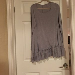 gray lightweight dress