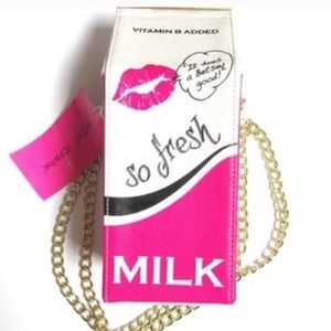 Betsey Johnson Milk Bottle Bag