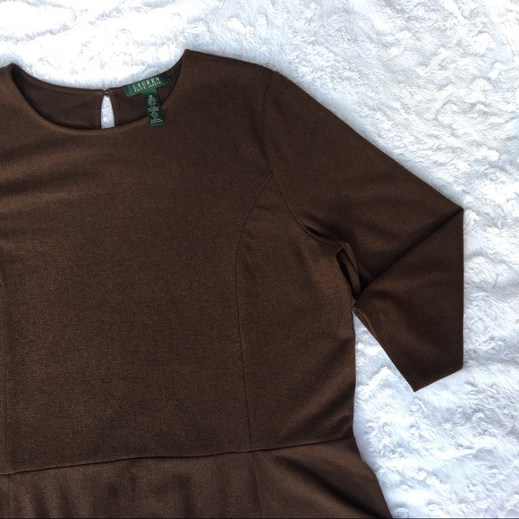 RALPH LAUREN • Peplum Top in Herringbone - Picture 5 of 8