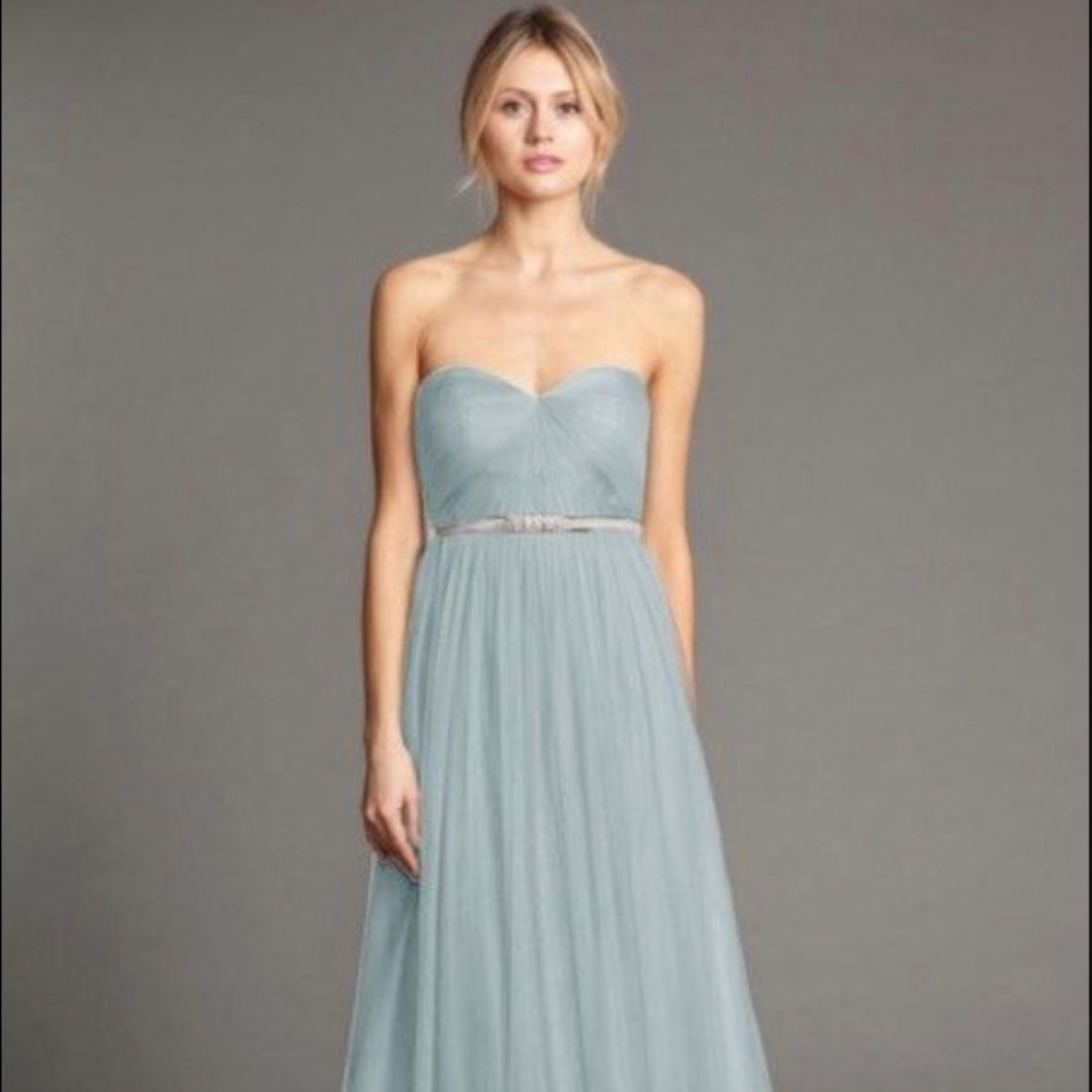 Jenny Yoo Annabelle Dress in Ceil Blue- Size 12