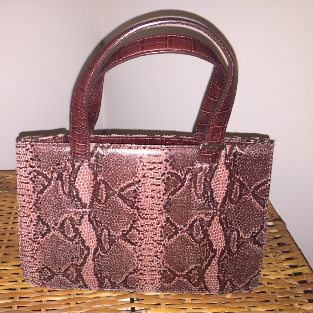 DKNY Skin Print Purse (small tote)