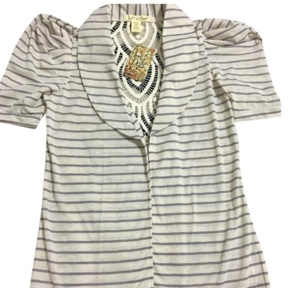 S size cardigan short sleeve