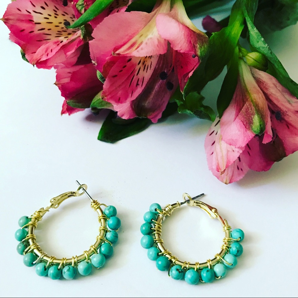 Handmade earrings.