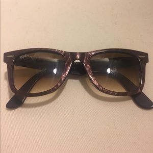 RAYBAN Wayfarers-purple