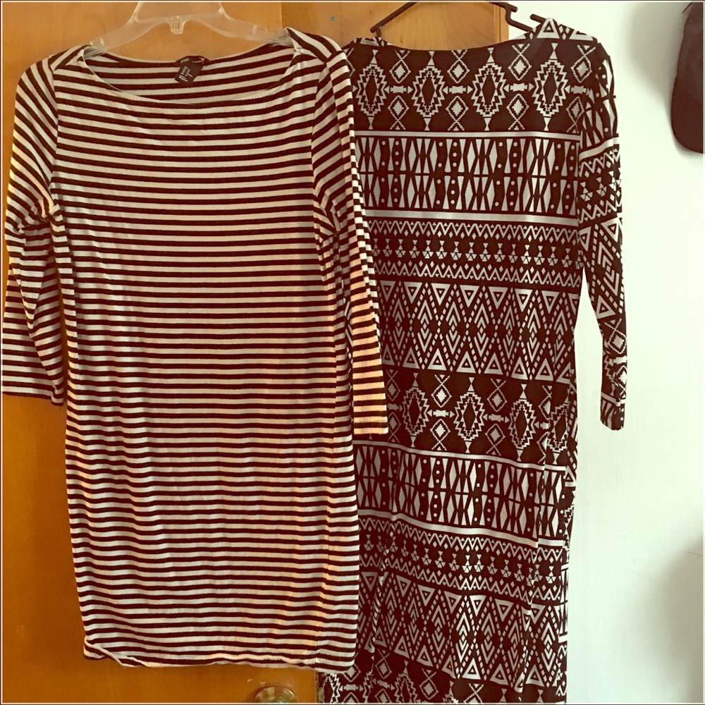 Forever 21 and H&M dresses