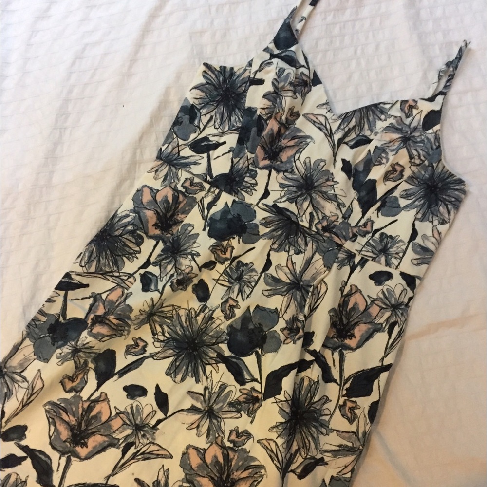 Asos Floral Hitchcock Dress