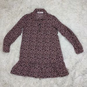 Girls H&M Heart Long Sleeve dress size 9-10