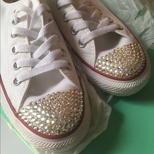 Prom!!! Converse Bling! Swarovski shoes!
