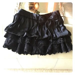Twelve By Twelve Black Skirt
