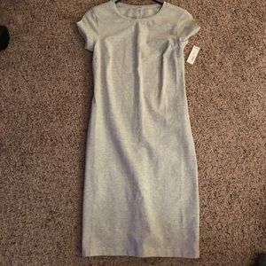 Light grey tshirt dress