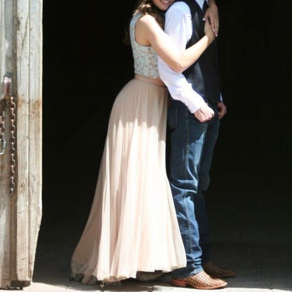 Prom dress 2 piece