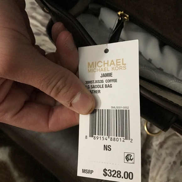 Brand new brown suede/leather Micheal Kors purse - Picture 3 of 6