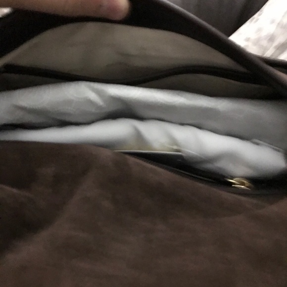 Brand new brown suede/leather Micheal Kors purse - Picture 5 of 6
