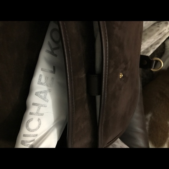 Brand new brown suede/leather Micheal Kors purse - Picture 6 of 6