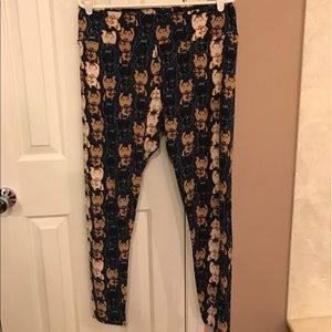 LulaRoe Frenchie/French Bulldog Leggings