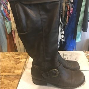Bear Paw Leather Boots