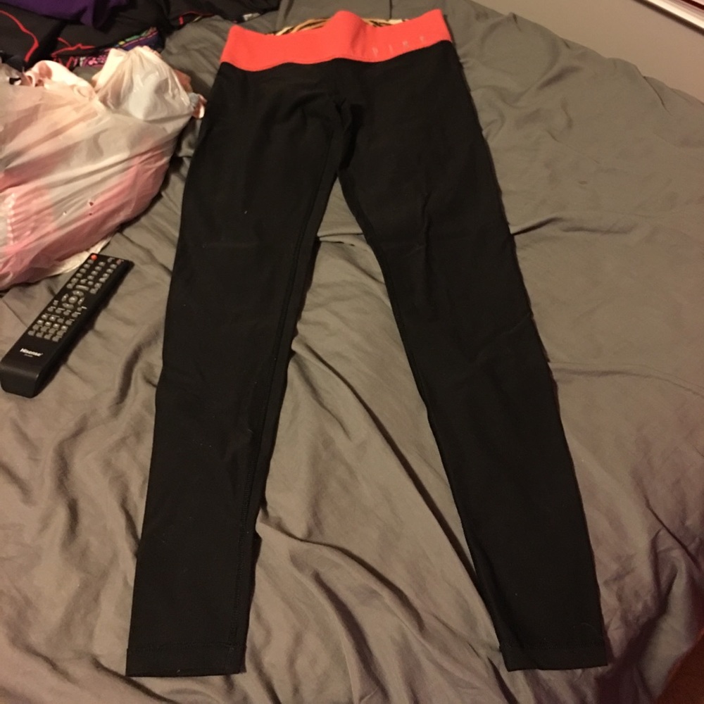 PINK reversible leggings