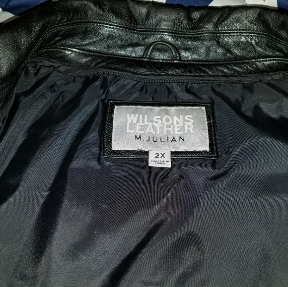 3X Wilsons Leather Jacket w/ removable liner - Picture 5 of 7