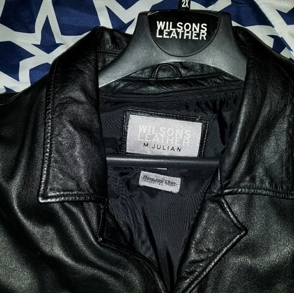 3X Wilsons Leather Jacket w/ removable liner - Picture 6 of 7