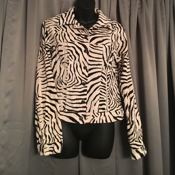 Cache Zebra print jacket - Picture 2 of 5