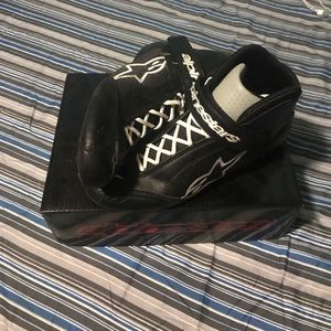 Alpinestars racing boots size 10.5